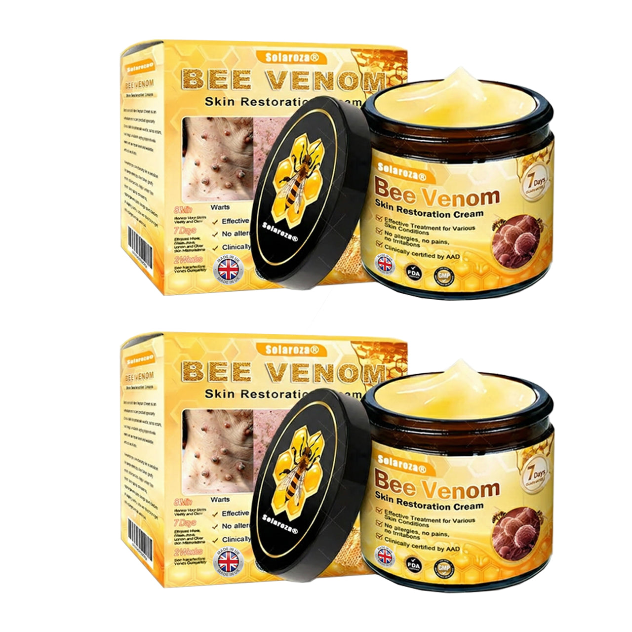 2 items 1 course of treatment improves skin. Only $16.90 per item.