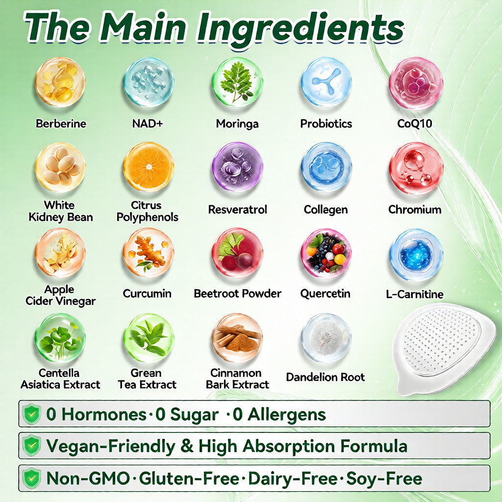 🌿Official Store | 🍋Solaroza® Moringa & Berberine 10-IN-1 Advanced Nano Microneedle 1 Patch (Once Daily, visible changes in 7 days) ✅ Obesity, Diabetes, Sleep Apnea, And Joint Issuess