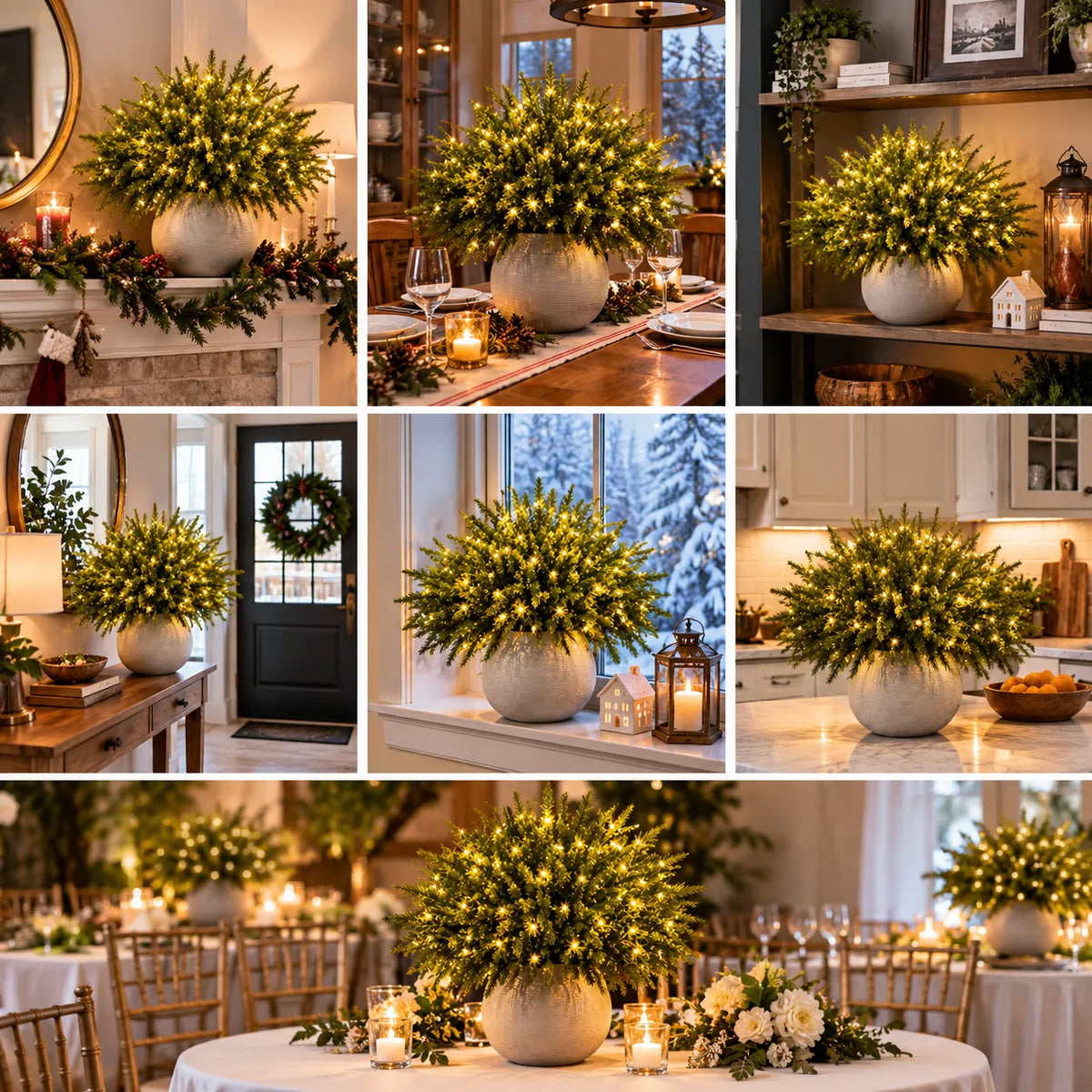🔥Hot Sale 50% OFF🎄Enchanted Evergreen Pine with Lights