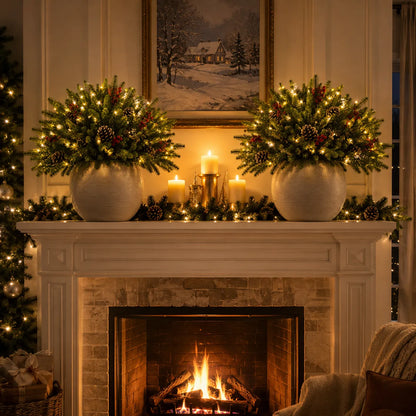 🔥Hot Sale 50% OFF🎄Enchanted Evergreen Pine with Lights