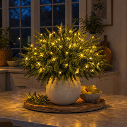 🔥Hot Sale 50% OFF🎄Enchanted Evergreen Pine with Lights