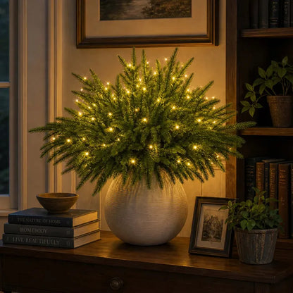 🔥Hot Sale 50% OFF🎄Enchanted Evergreen Pine with Lights