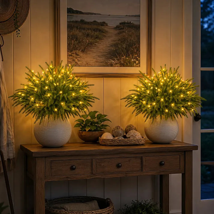 🔥Hot Sale 50% OFF🎄Enchanted Evergreen Pine with Lights