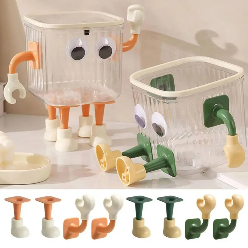 🏡2PCS Self-Adhesive Tissue Box Feet – Decorative & Multifunctional✨